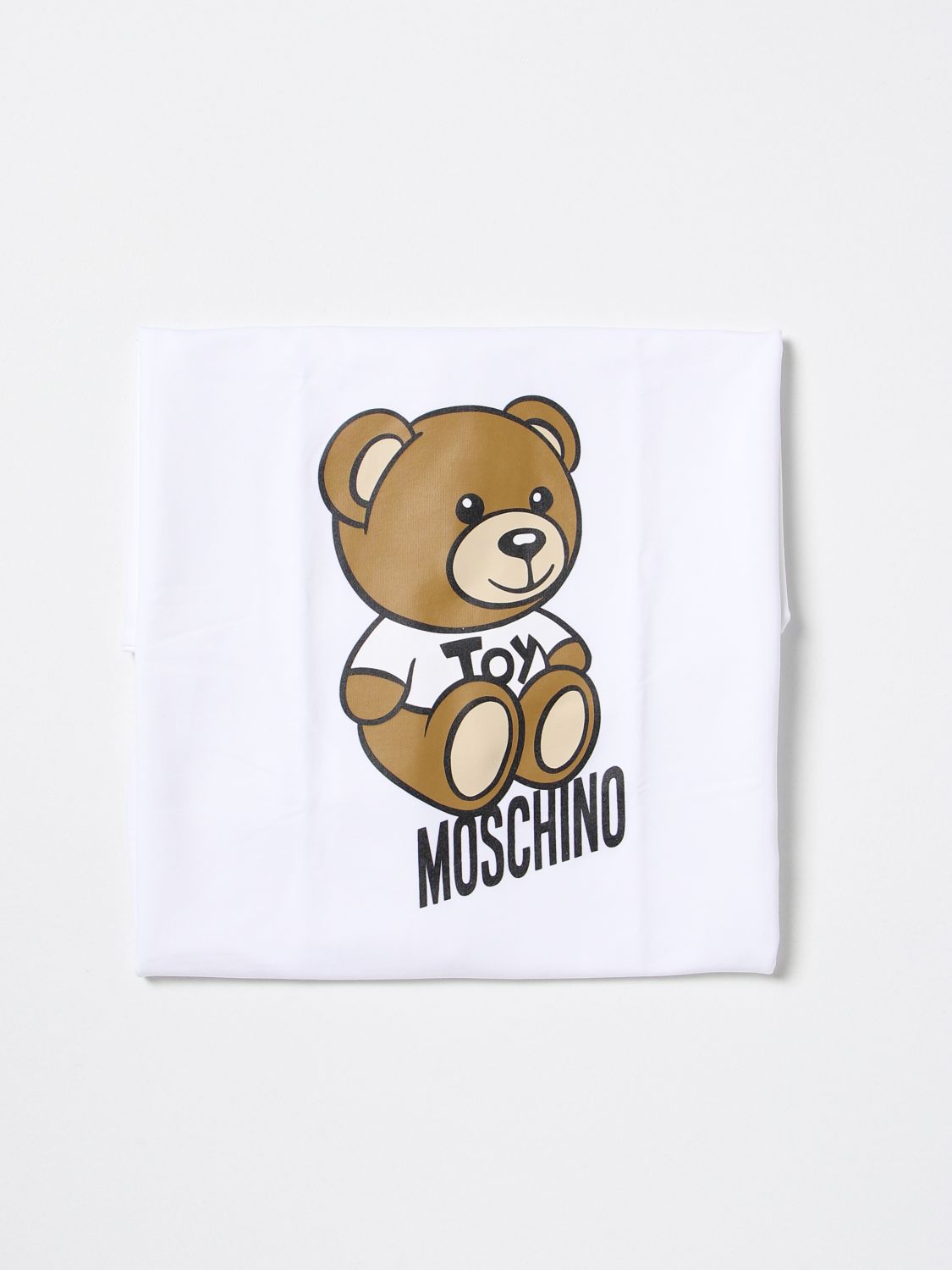 Blanket Moschino Baby: Moschino Baby blanket for kids white 1
