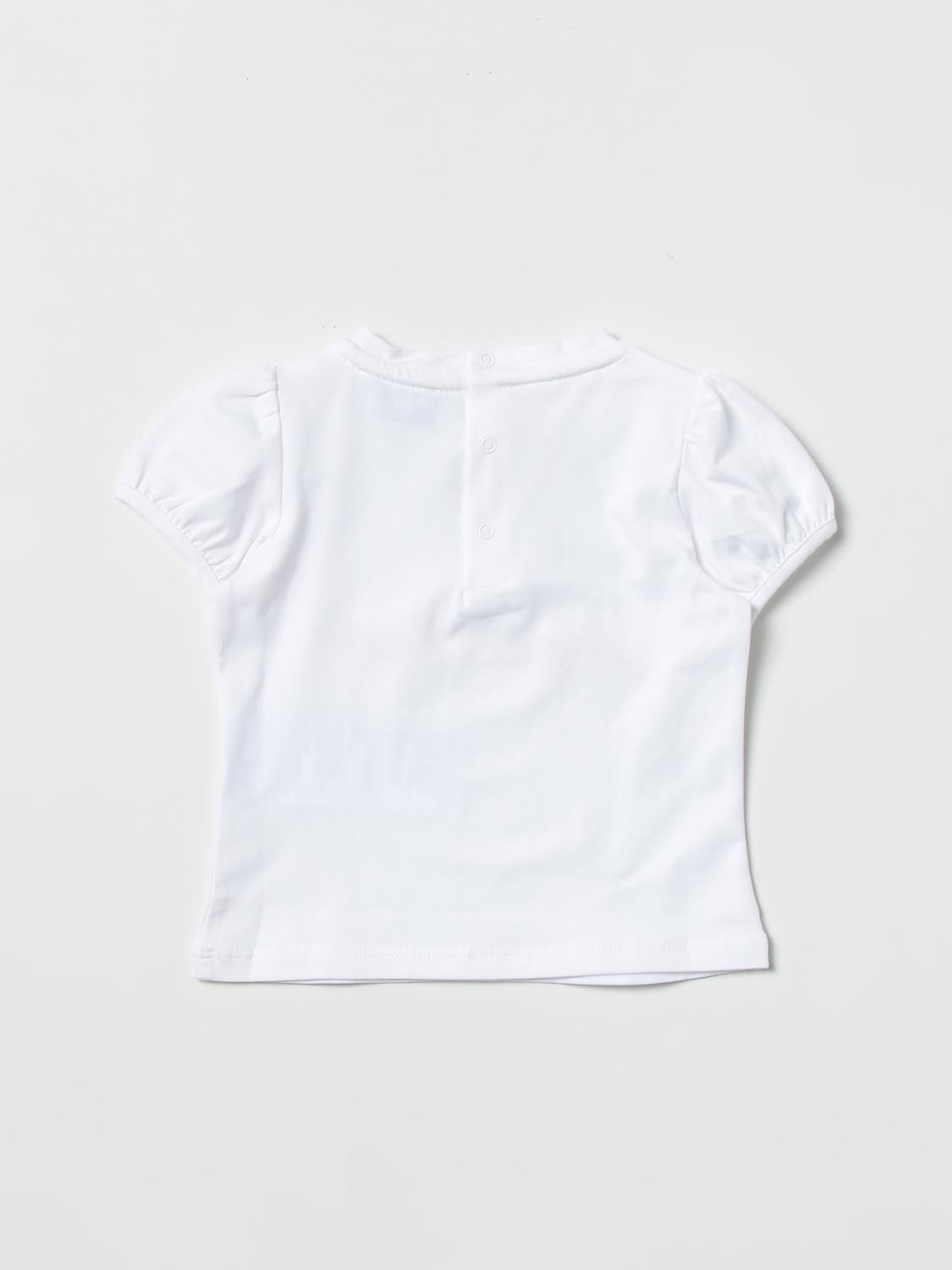 MOSCHINO BABY tshirt for baby White Moschino Baby tshirt