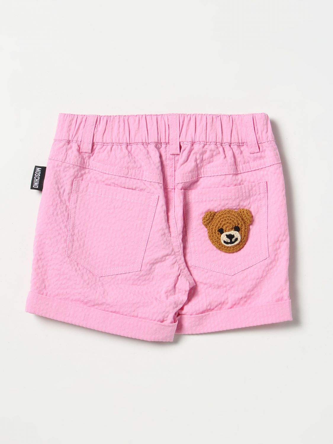 Shorts Moschino Baby: Moschino Baby shorts for baby pink 2