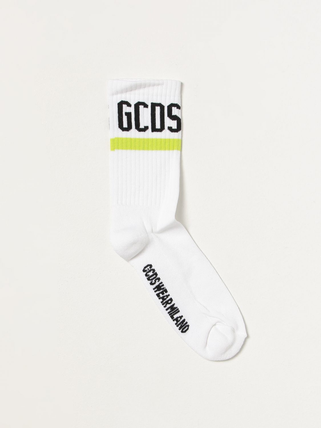 Shop Gcds Socks  Men Color Lime