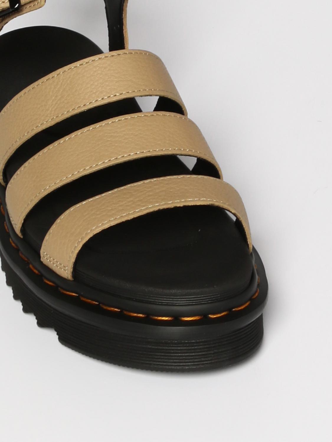 Sandali bassi Dr. Martens: Sandali bassi Dr. Martens donna militare 4