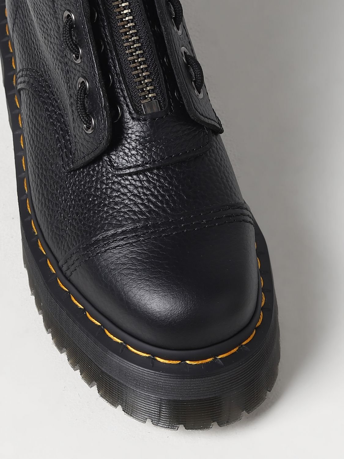 MARTENS: flat ankle boots for woman - Black | Dr. Martens flat boots 22564001 online