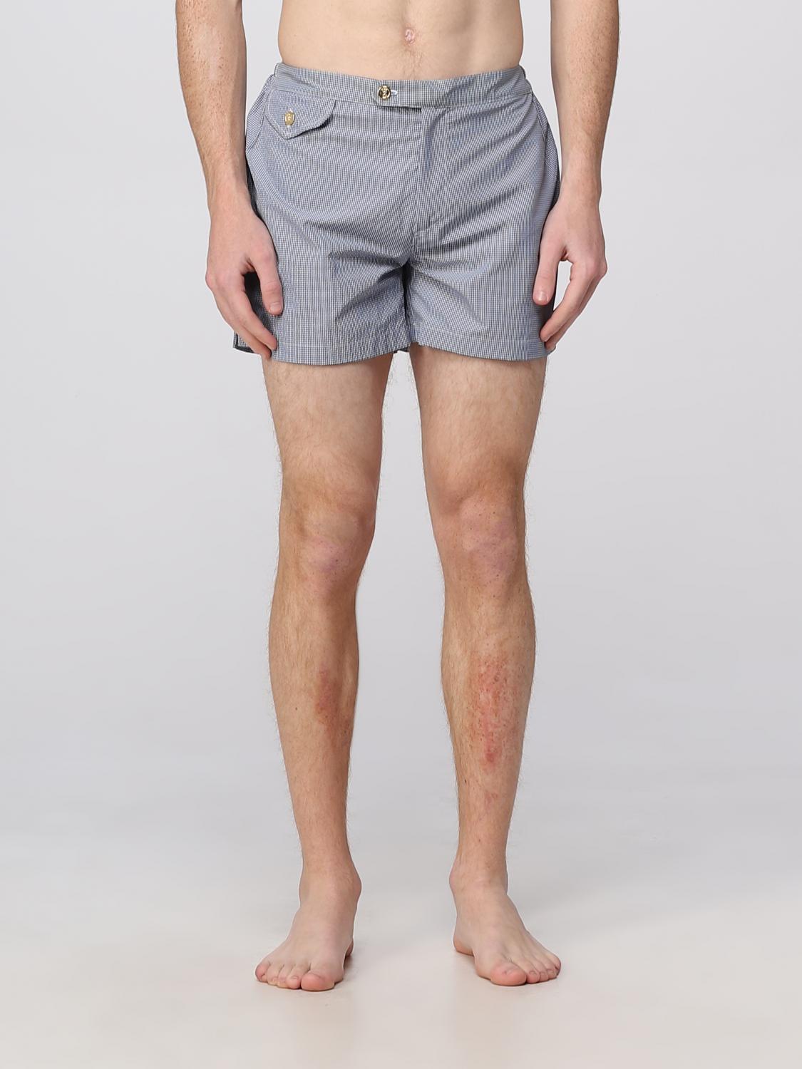 PIER SICILIA swimsuit for men Blue Pier Sicilia swimsuit BM.84