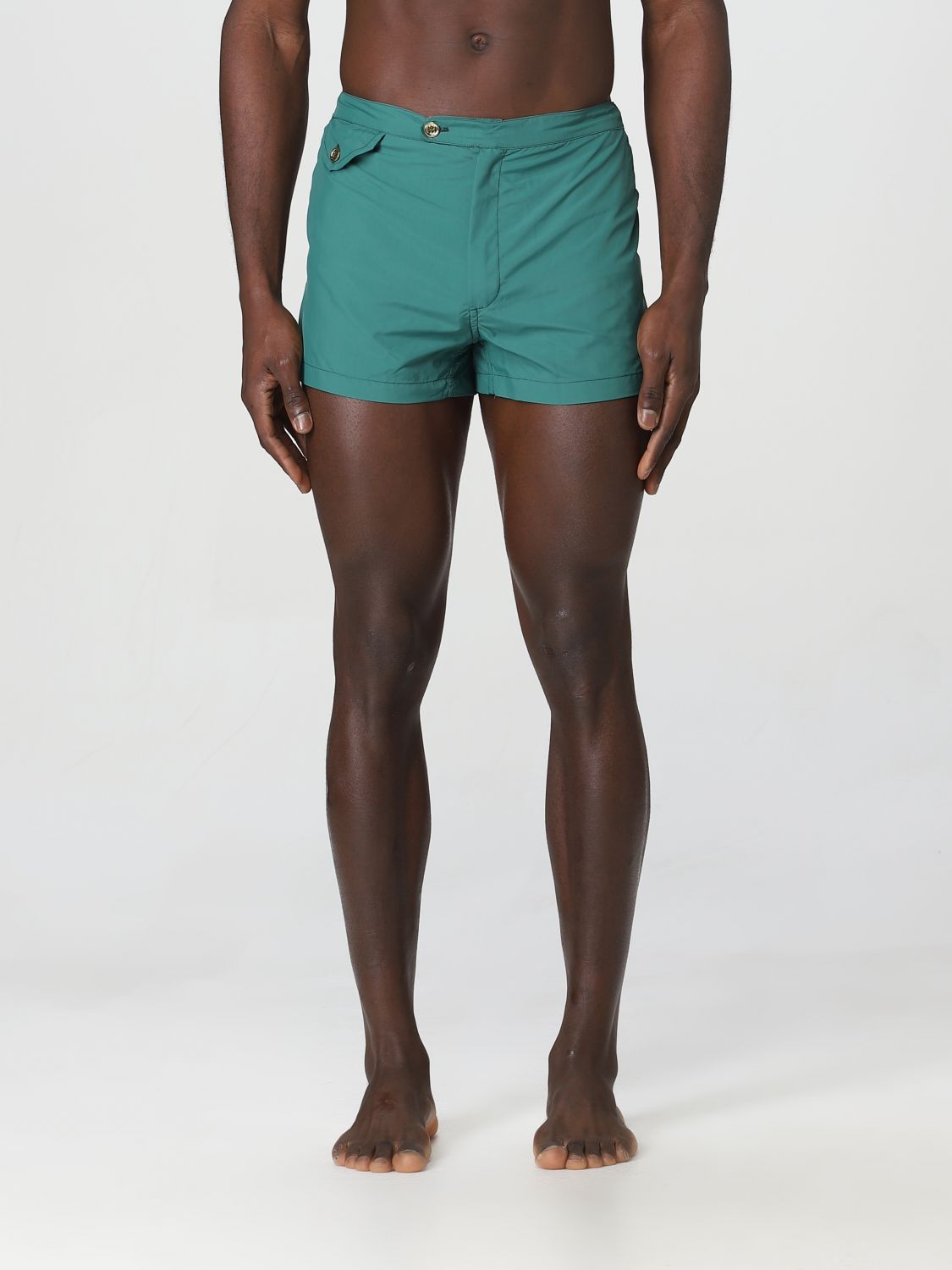 PIER SICILIA: swimsuit for man - Green | Pier Sicilia swimsuit BUO.93 ...