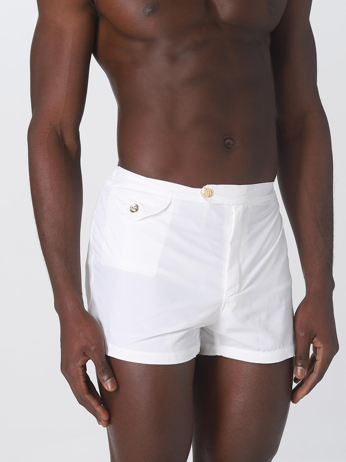 PIER SICILIA swimsuit for men White Pier Sicilia swimsuit BUO.45