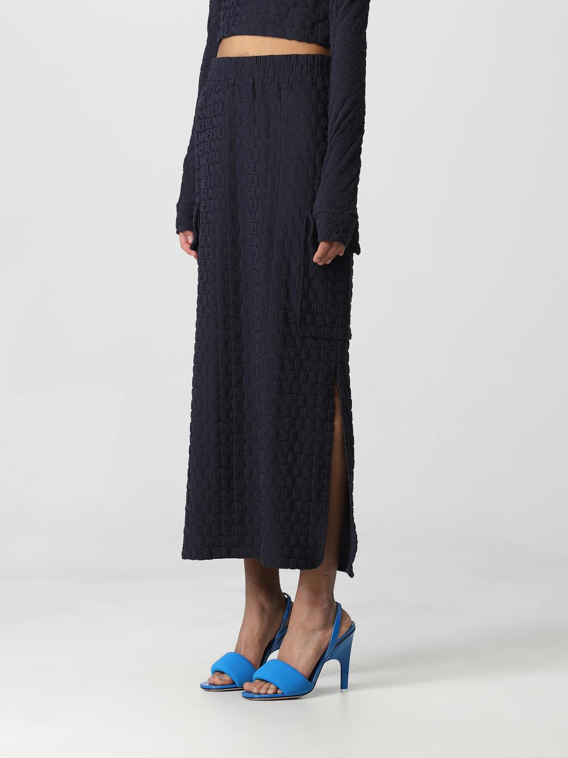 Gonna Sunnei: Gonna Sunneri in tessuto sintetico blue 4
