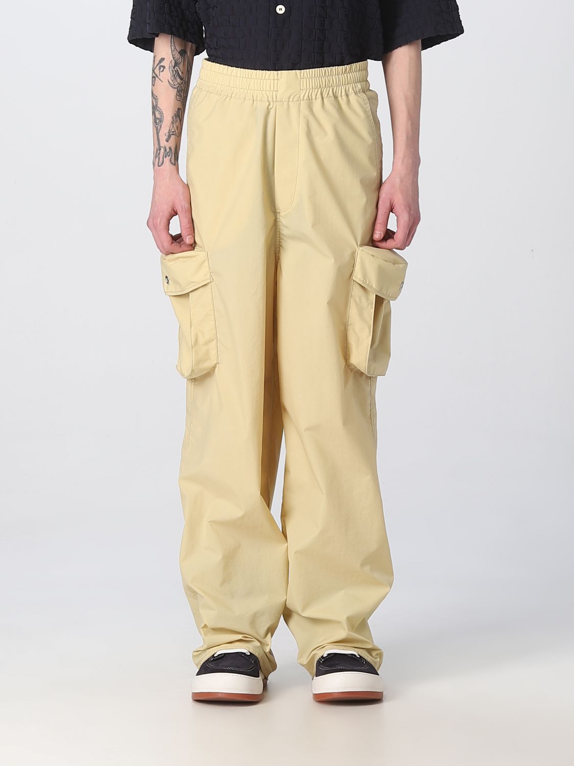 Pantalone Sunnei: Pantalone Sunnei in tessuto tecnico beige 1