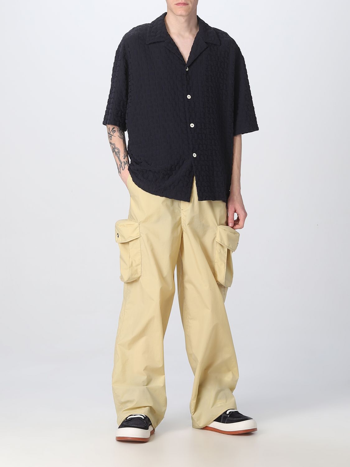 Pantalone Sunnei: Pantalone Sunnei in tessuto tecnico beige 2