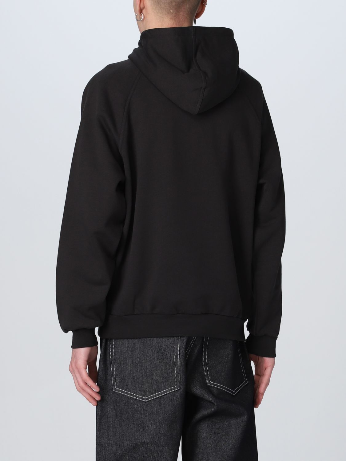 SUNNEI: sweatshirt for man - Black | Sunnei sweatshirt CRTWXJER043 ...