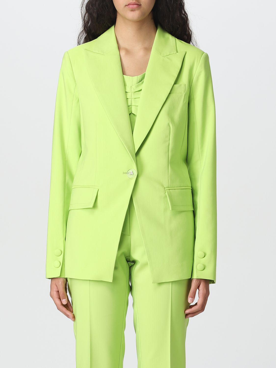Actitude Twinset Blazer  Woman Color Lime