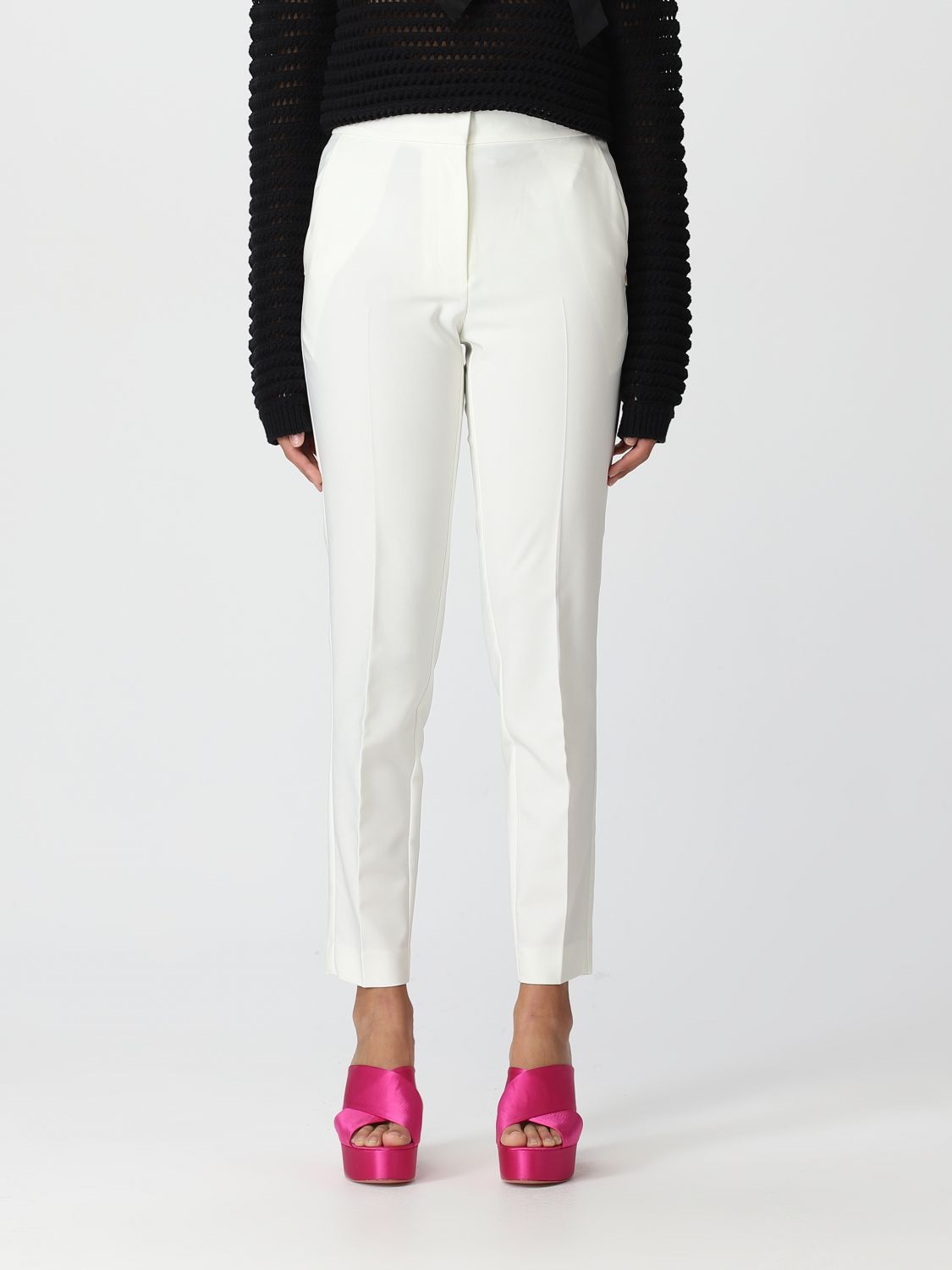 Actitude Twinset Trousers  Woman In Pearl