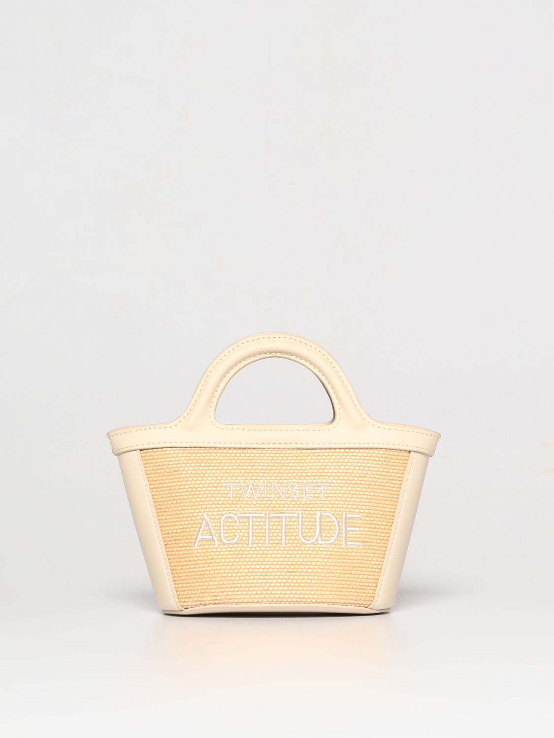 Actitude Twinset Mini Bag  Woman Color Beige