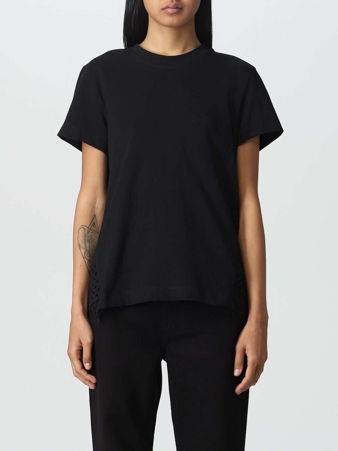 Actitude Twinset T-shirt  Woman In Black