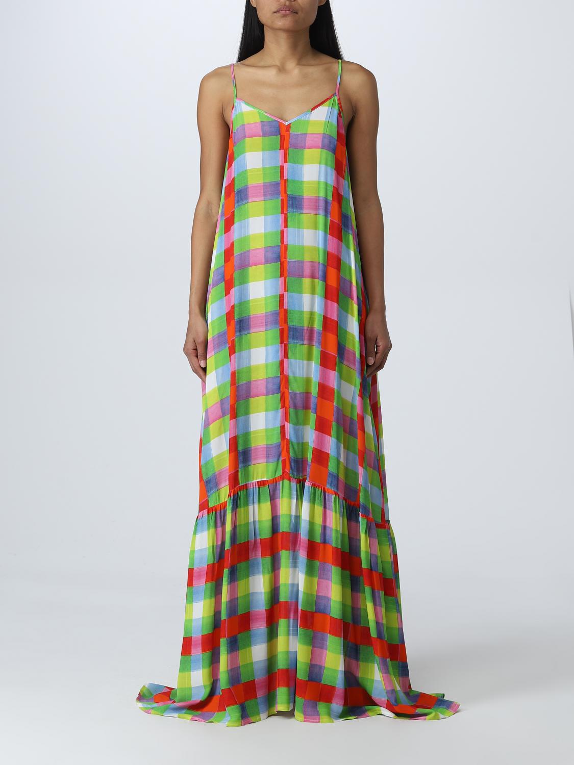 Vestido Semicouture: Vestido Semicouture para mujer naranja 1