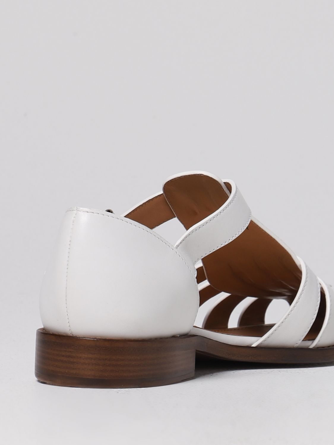 Flat sandals Church's: Church's flat sandals for women white 3