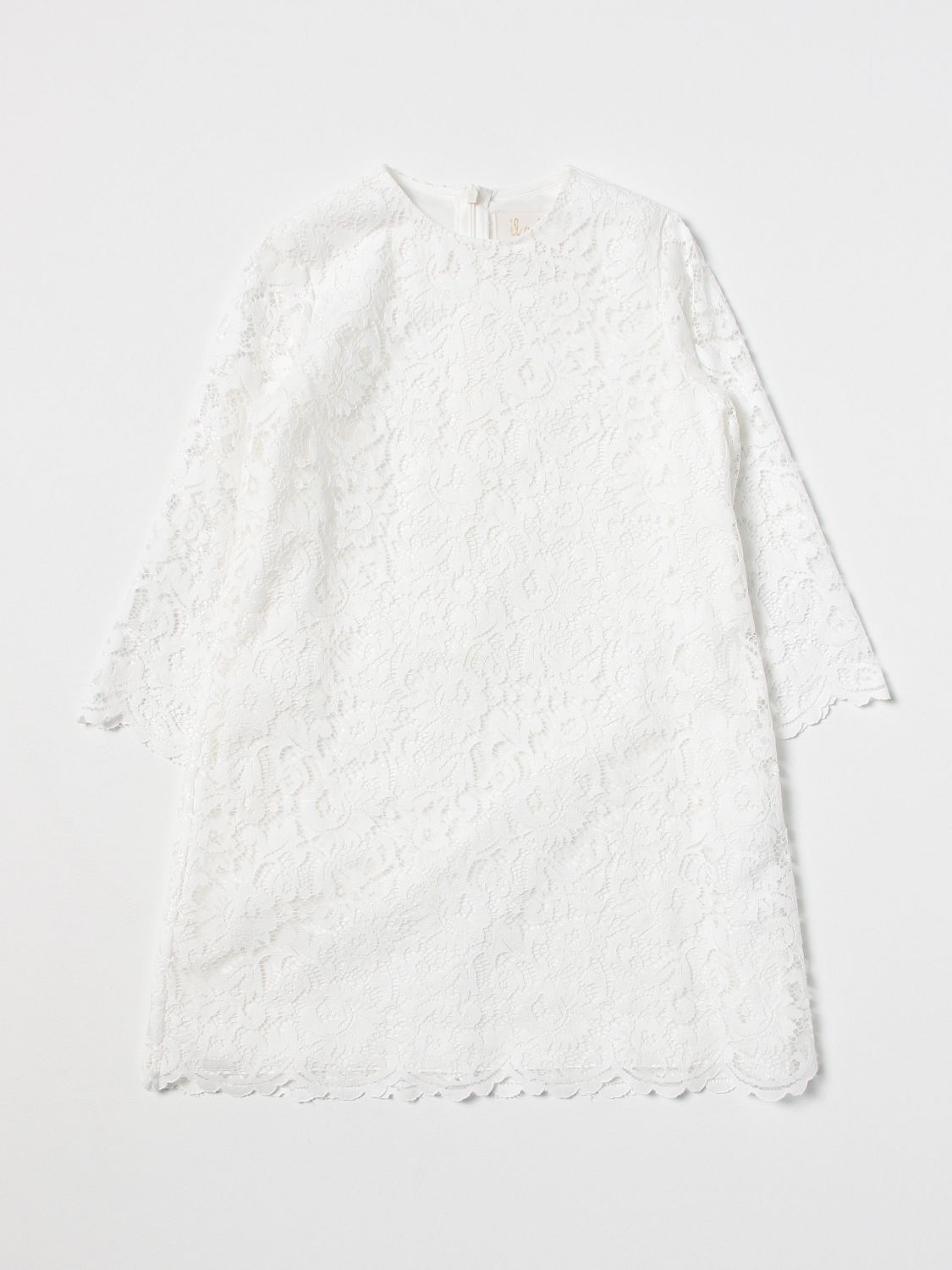 IL GUFO ATELIER: dress for girls - White | Il Gufo Atelier dress ...