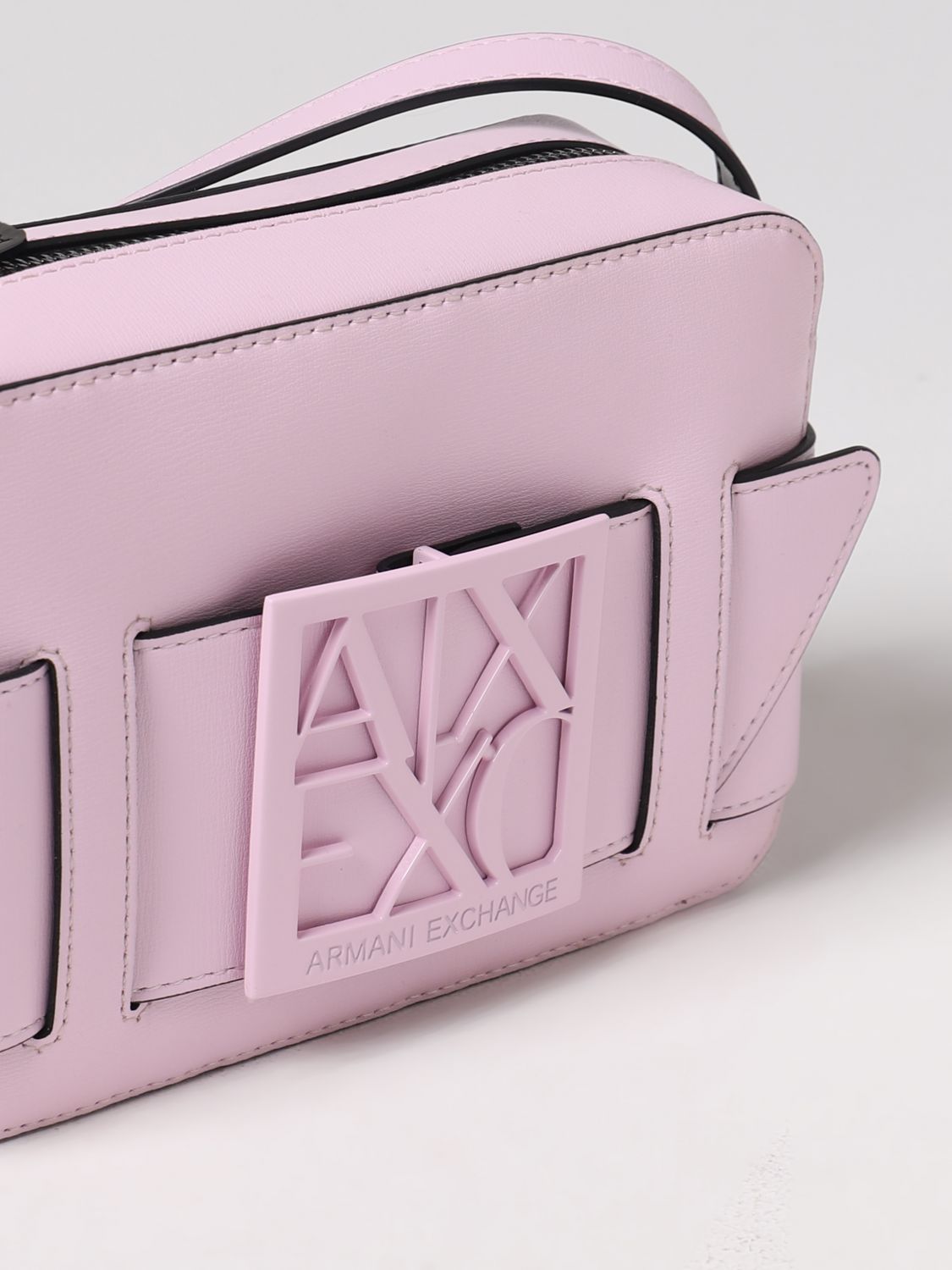 ARMANI EXCHANGE: mini bag for woman - Pink | Armani Exchange mini bag  9426990A874 online on 