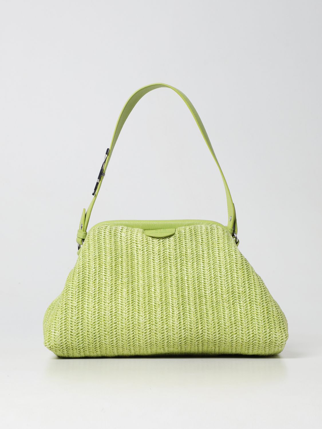 ARMANI EXCHANGE: shoulder bag for woman - Lime | Armani Exchange shoulder  bag 9428273R772 online on 