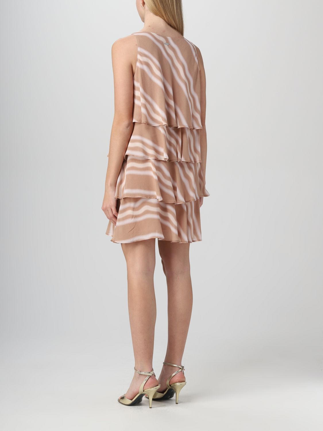 ARMANI EXCHANGE: dress for woman - Beige | Armani Exchange dress  3RYA20YN3LZ online on 