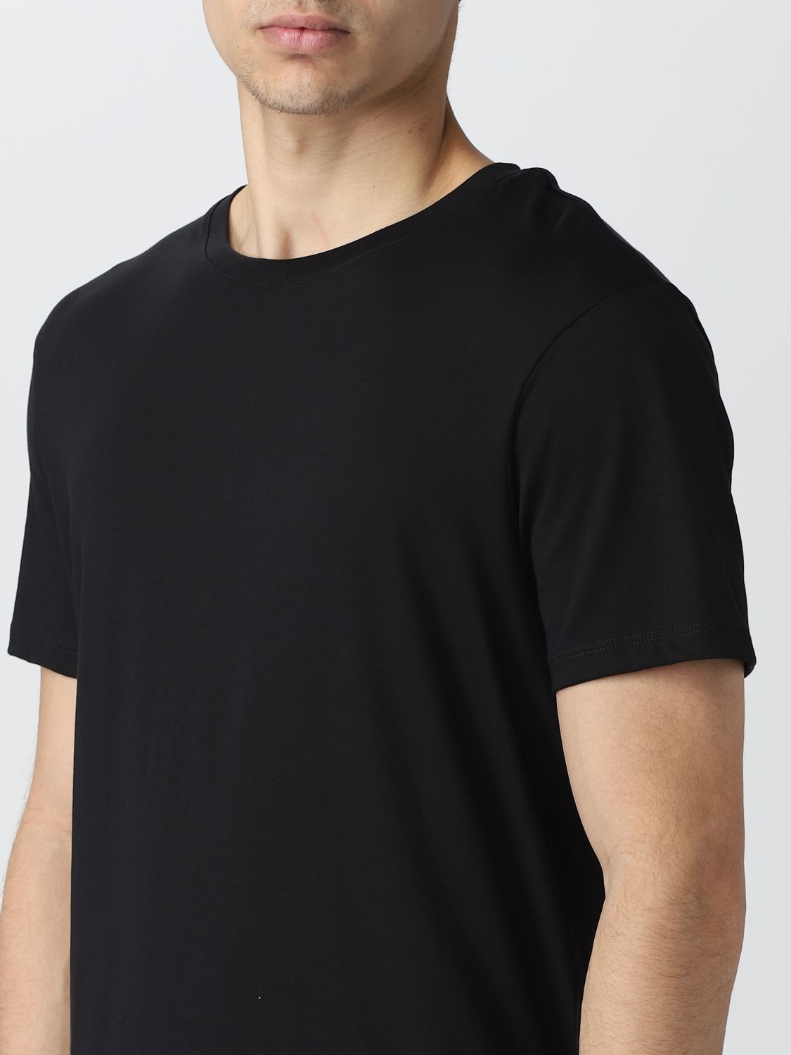 ARMANI EXCHANGE: t-shirt for man - Black | Armani Exchange t-shirt  8NZT74ZJA5Z online on 