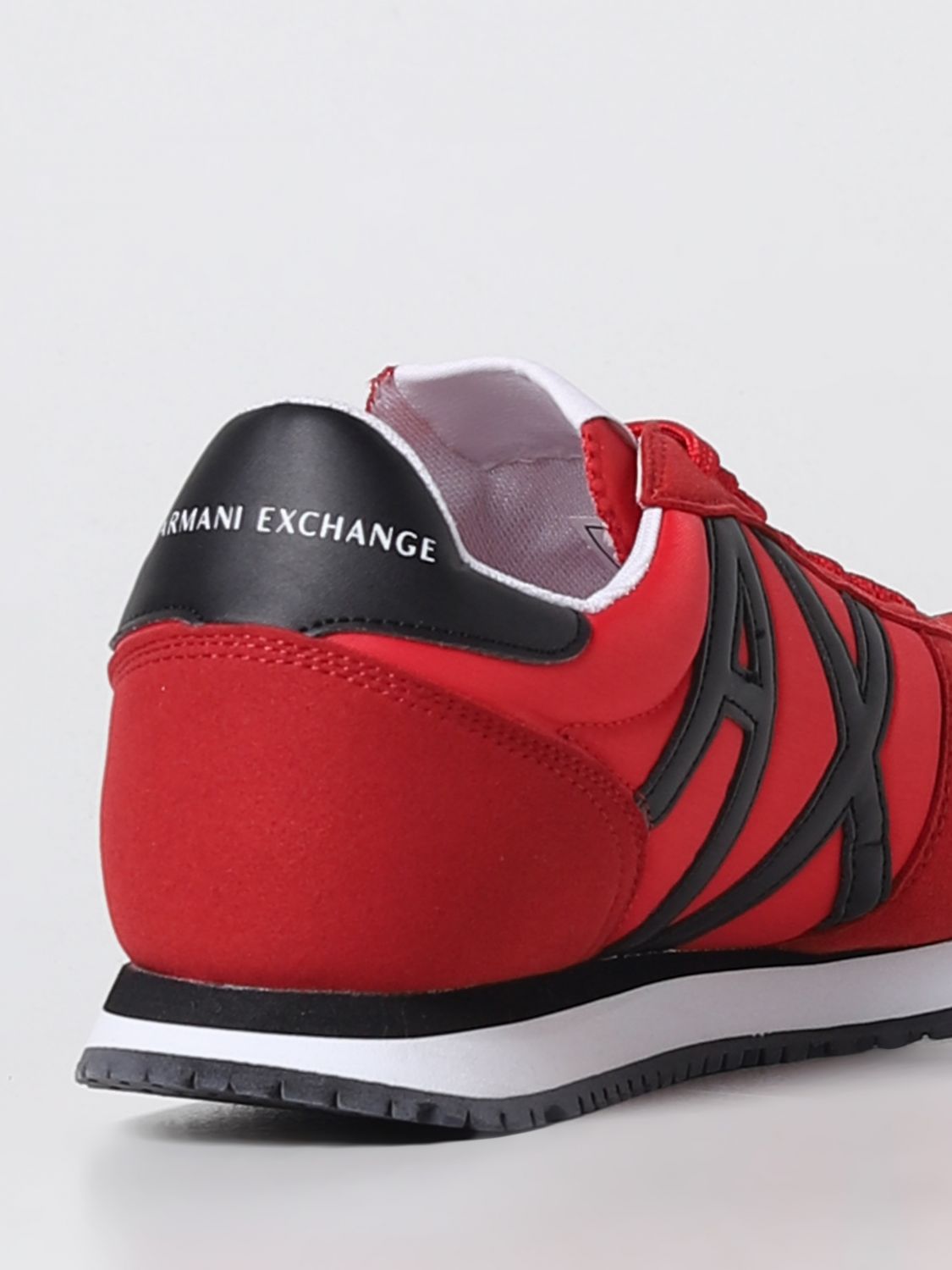 ARMANI EXCHANGE: sneakers for man - Red | Armani Exchange sneakers  XUX017XCC68 online on 