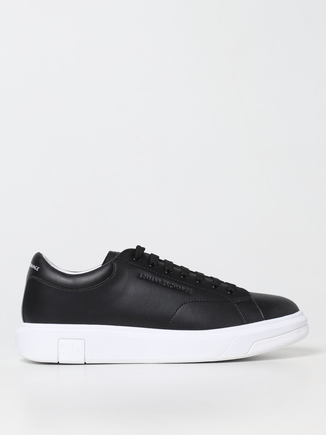 Shop Armani Exchange Sneakers  Men Color Black