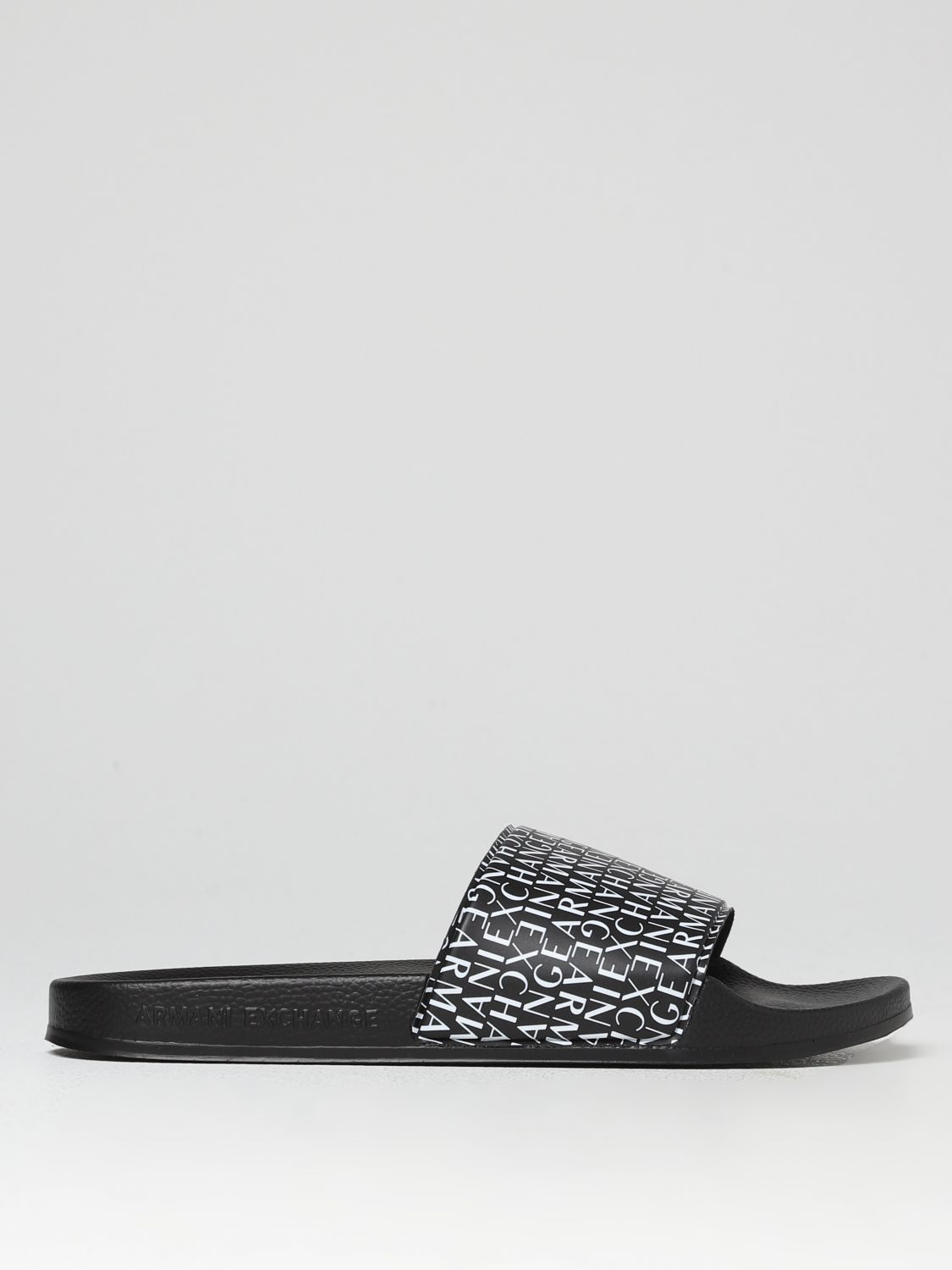 Armani Exchange Sandals Men In Black | ModeSens
