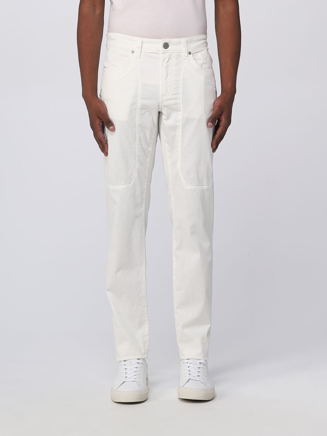 JECKERSON trousers JECKERSON MEN colour WHITE,384271001