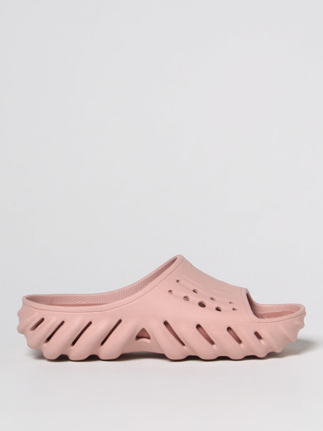 Crocs Flat Sandals  Woman In Pink