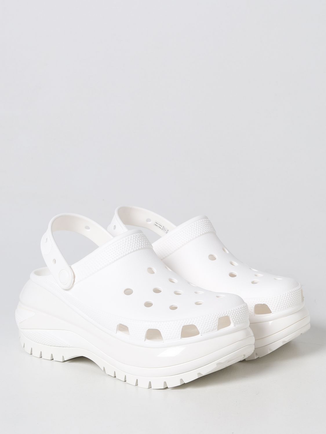 CROCS: flat shoes for woman - White | Crocs flat shoes 207988 online on  