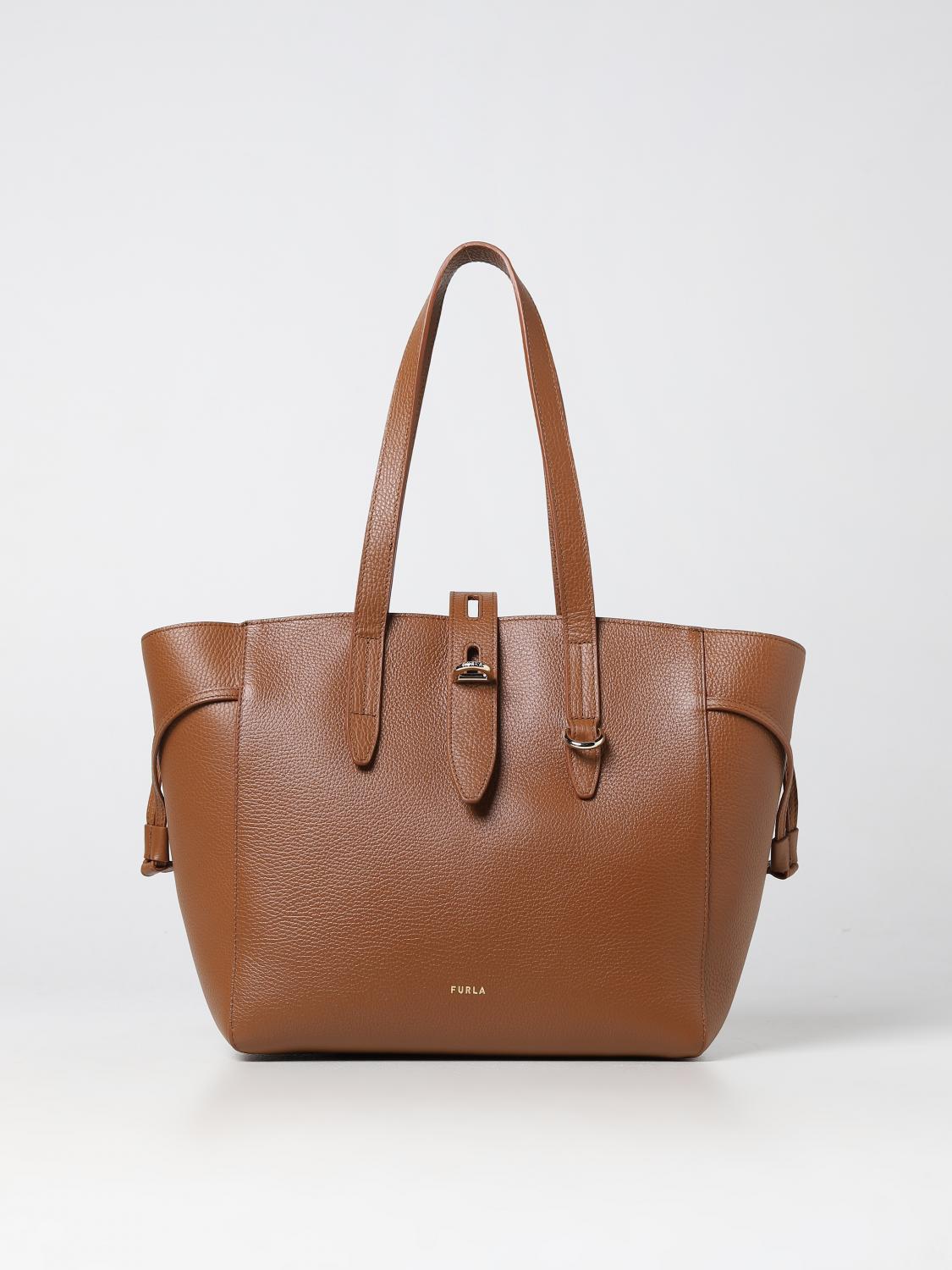 Furla Net M Tote 29 Bags In Burnt | ModeSens