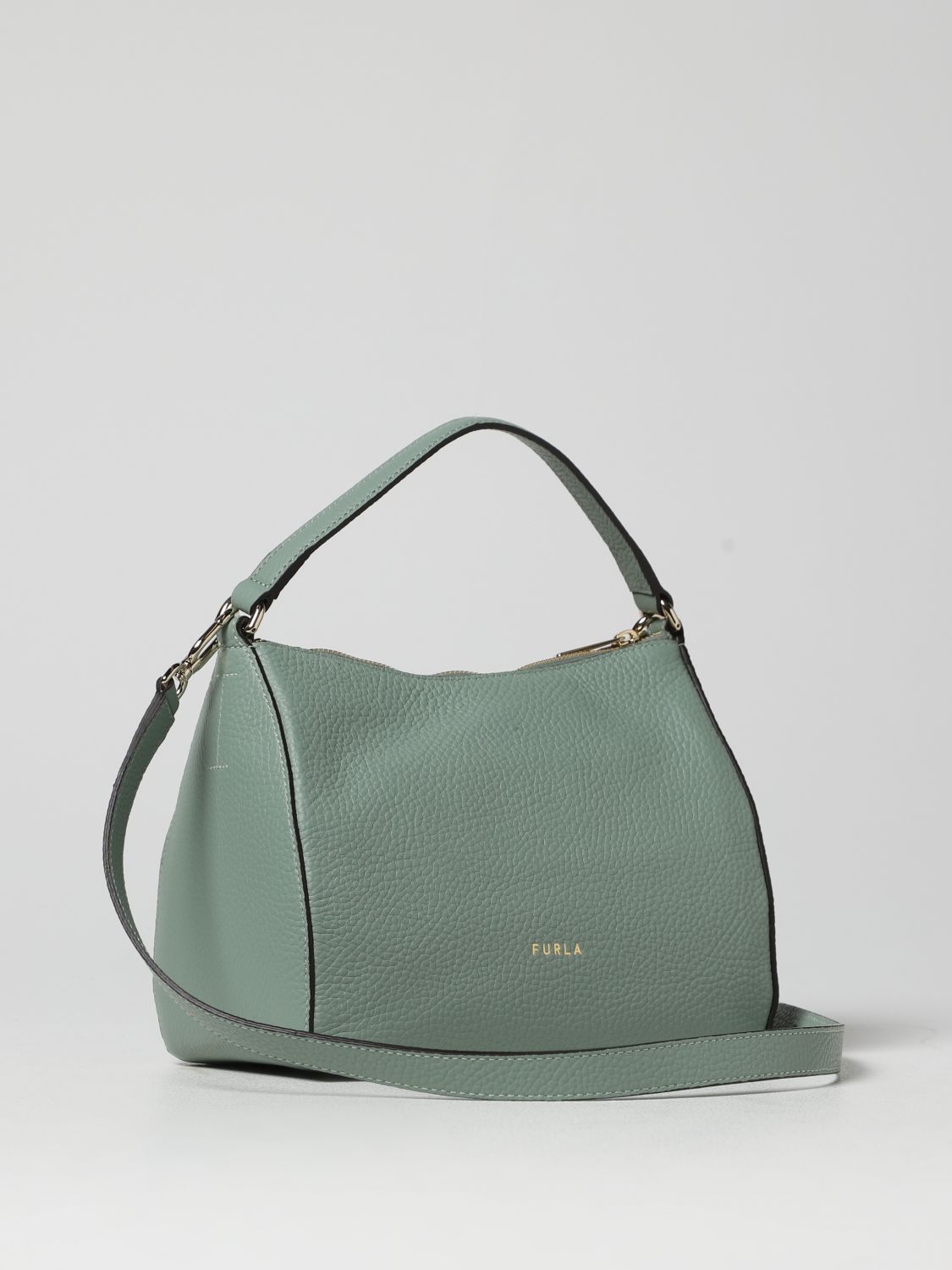 FURLA: shoulder bag for woman - Green  Furla shoulder bag WB00882BX0041  online at