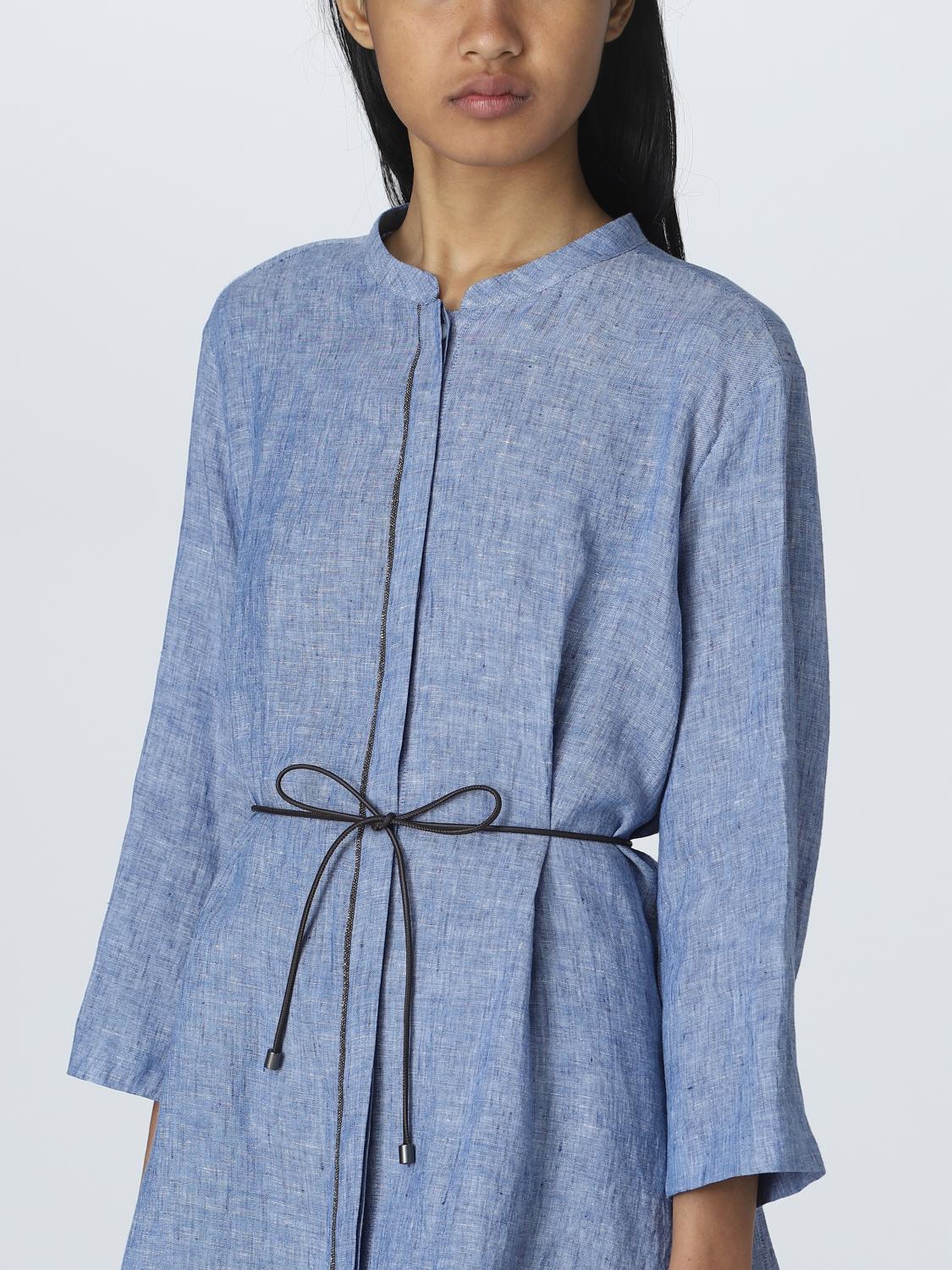 Body Chemise Femme Bleu Melrose à Pois - Taille 8 - Neuf Avec étiquettes En Coton