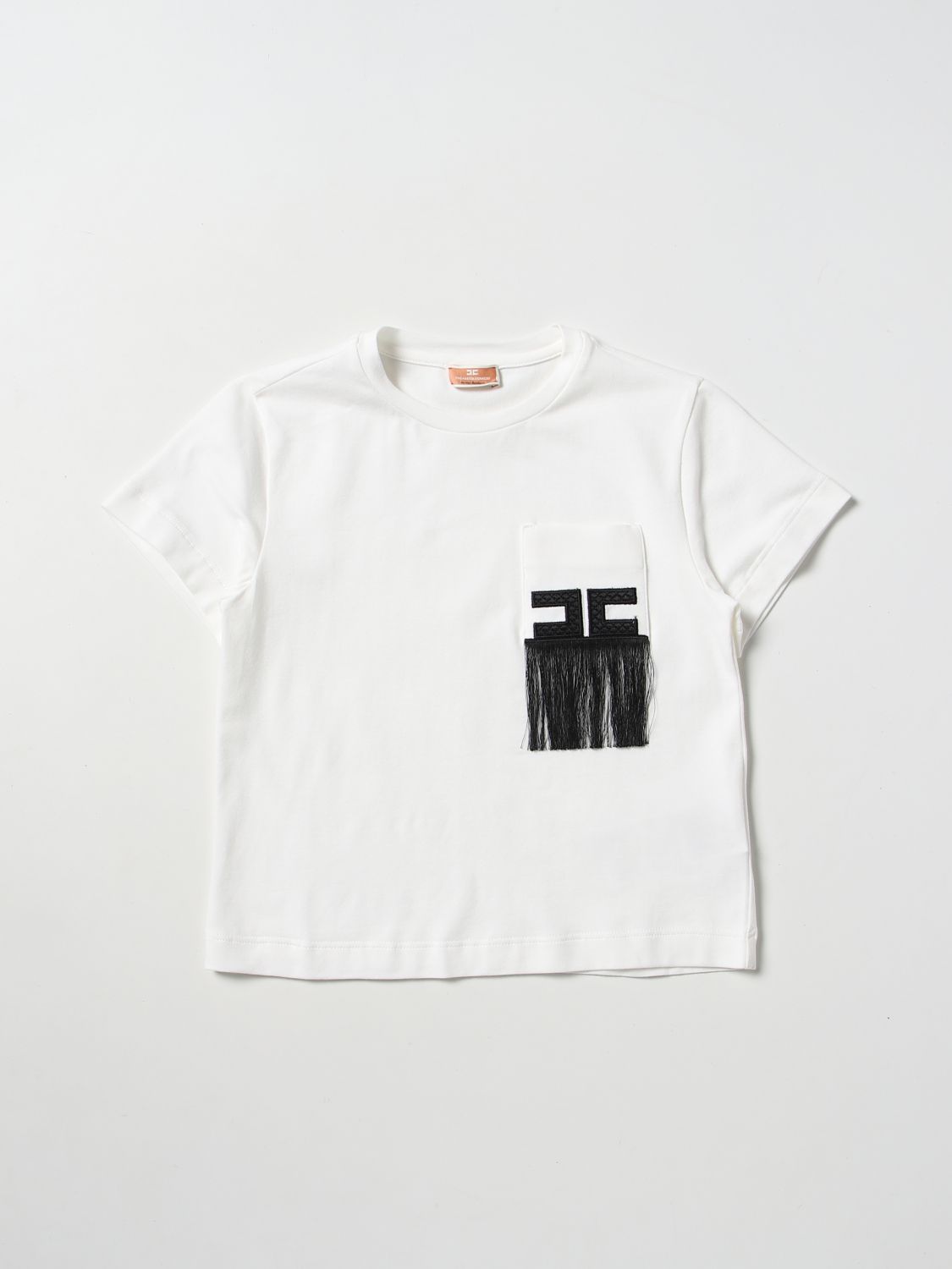 ELISABETTA FRANCHI LA MIA BAMBINA: t-shirt for girls - White ...