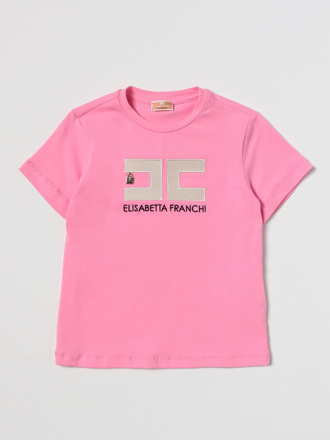 ELISABETTA FRANCHI LA MIA BAMBINA: t-shirt for girls - Pink ...