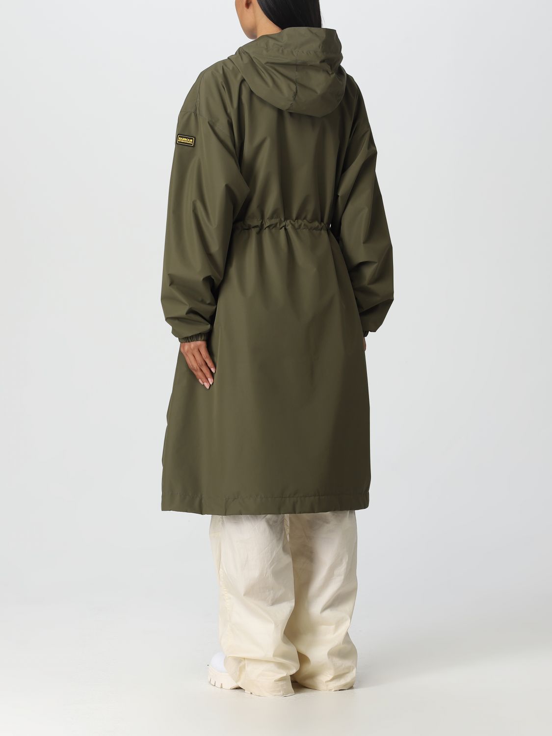 BARBOUR: jacket for woman - Green | Barbour jacket LSP0101 online on ...