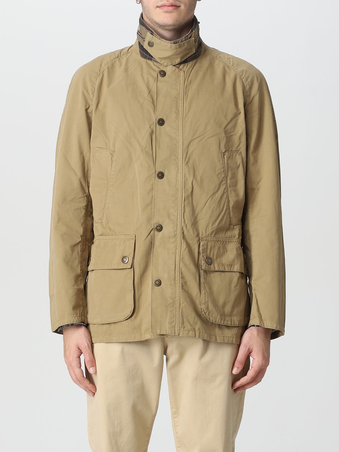 Barbour Outlet: jacket for man - Beige | Barbour jacket MCA0792 
