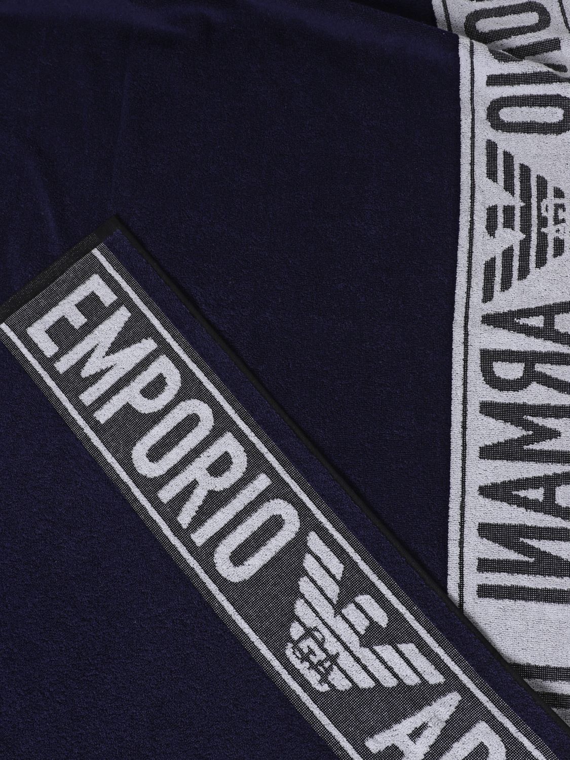 Полотенце Emporio Armani Swimwear: Полотенце Emporio Armani Swimwear для него синий 2