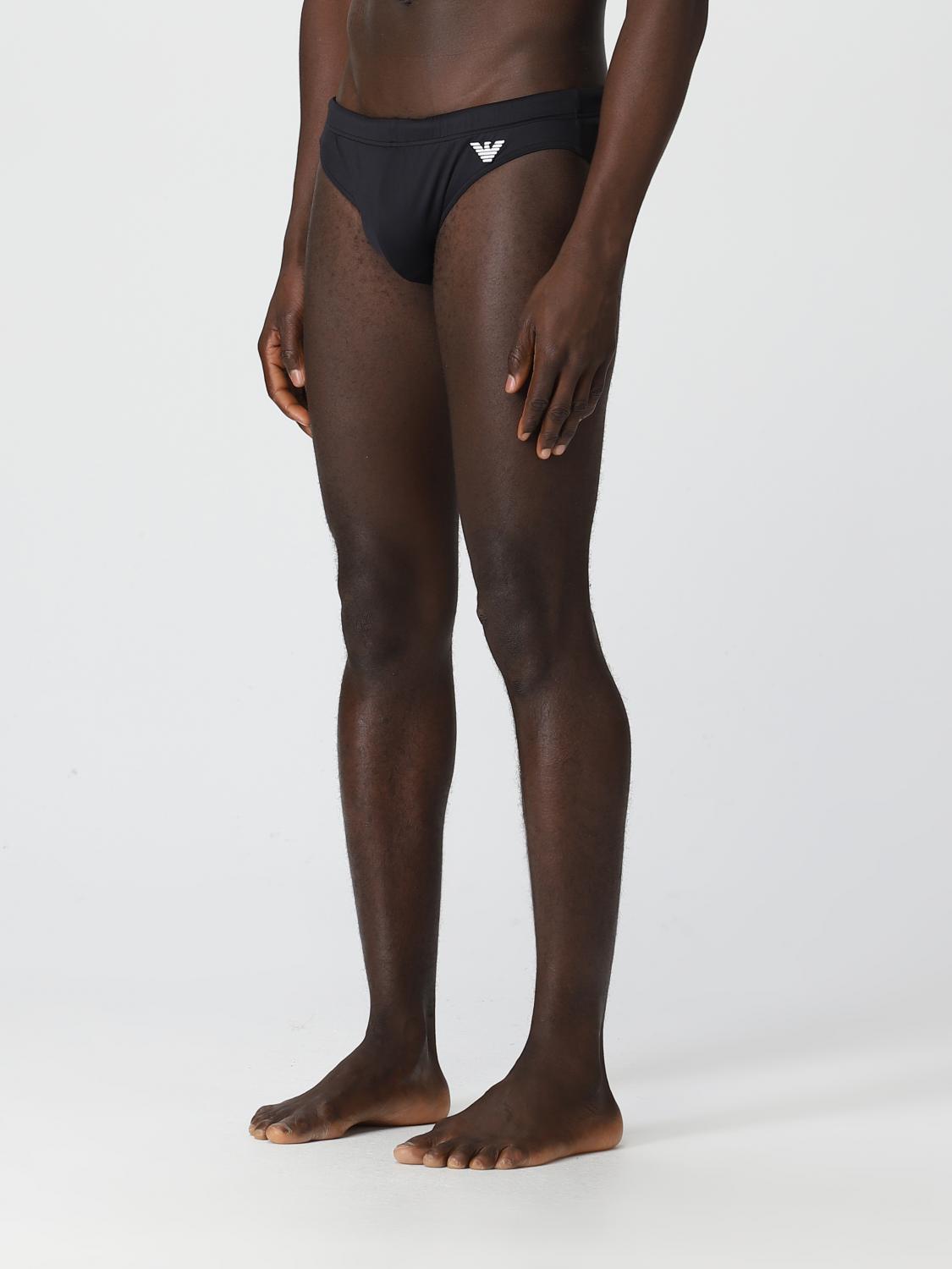 Купальные плавки Emporio Armani Swimwear: Купальные плавки Emporio Armani Swimwear для него черный 3