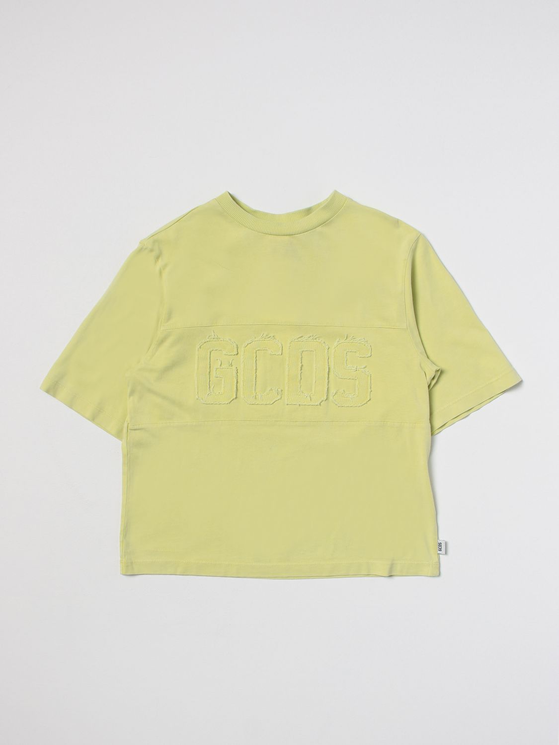 Gcds T-shirt  Kids Kids Color Yellow In Lime