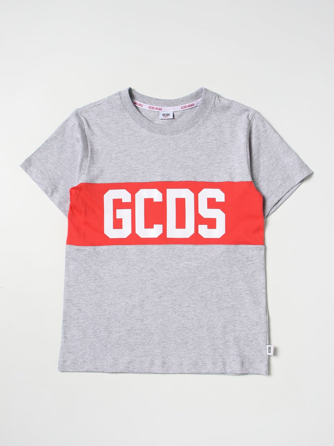Gcds T-shirt  Kids Kinder Farbe Grau In Grey