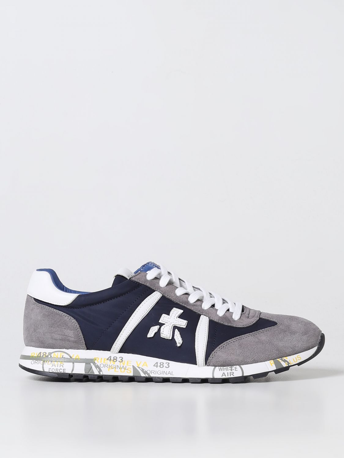 PREMIATA: sneakers for man - Blue | Premiata sneakers LUCY online on ...