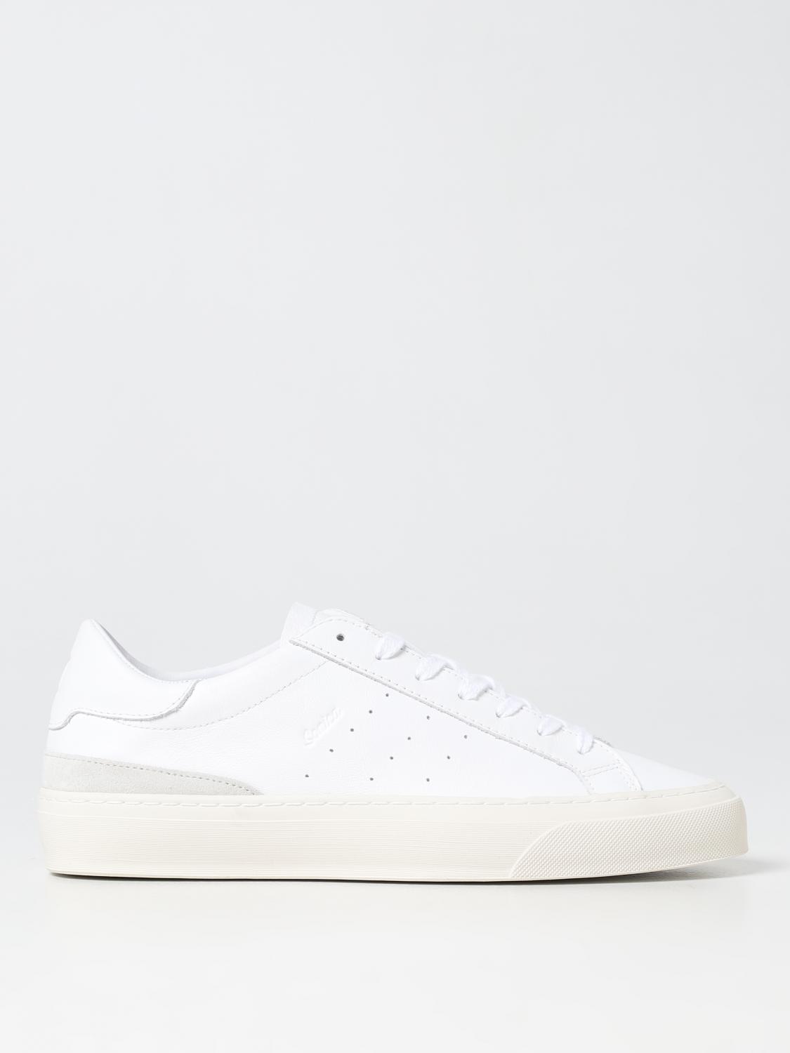 D.a.t.e. Mens Sneakers  Sonica Calf In White