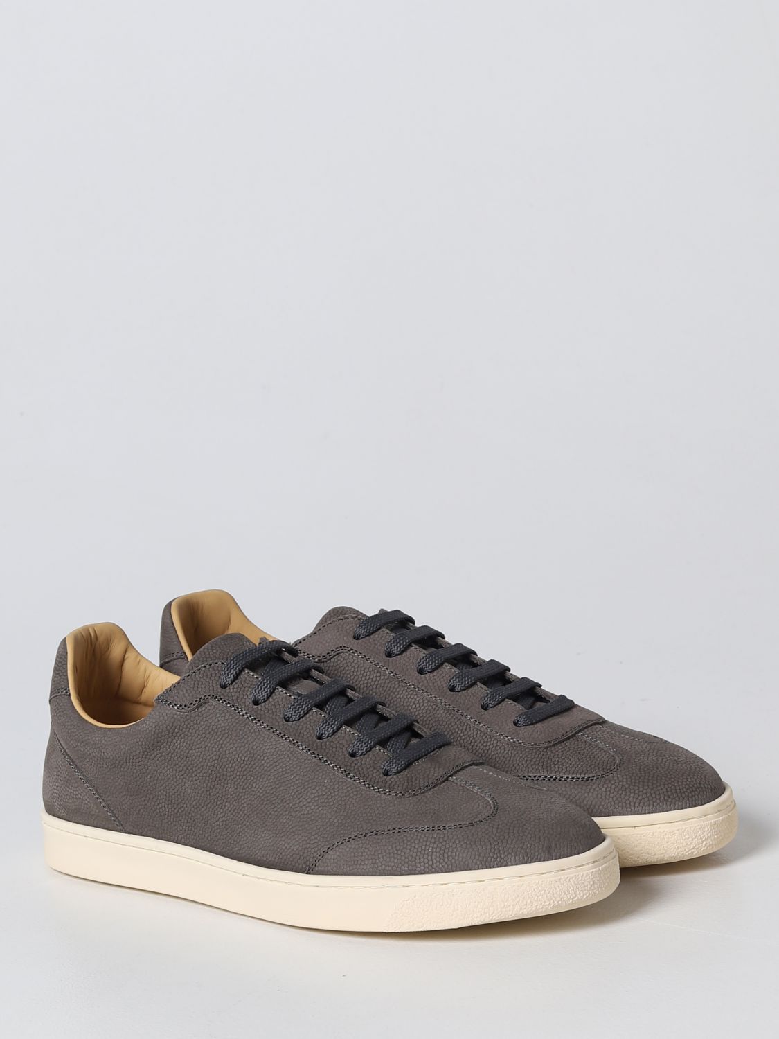 BRUNELLO CUCINELLI: sneakers for man - Grey | Brunello Cucinelli ...