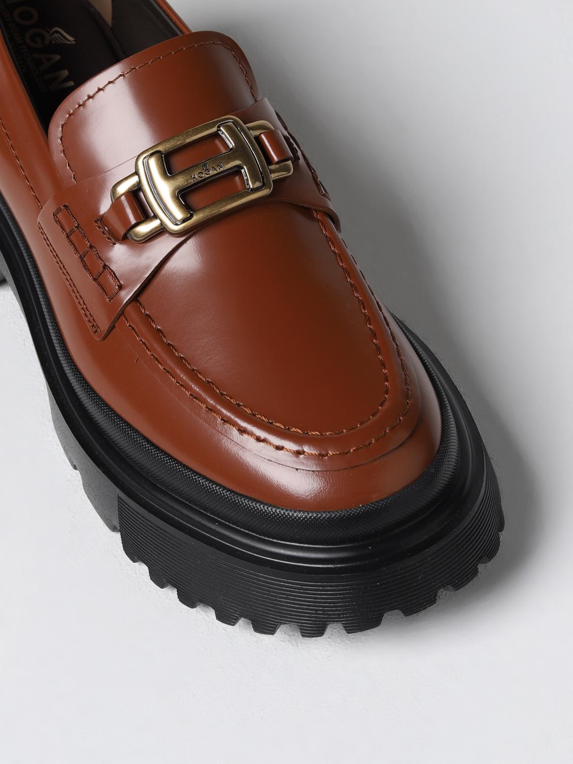 Loafers Hogan: Hogan loafers for woman leather 4