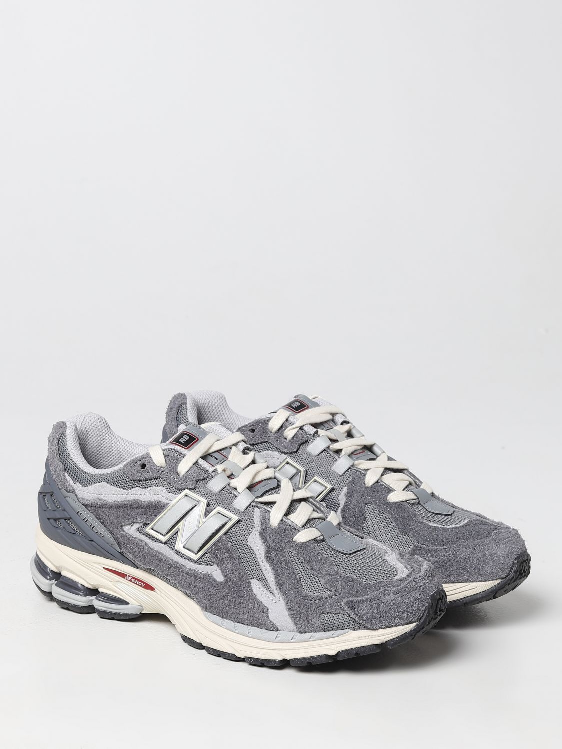 Sneakers New Balance: Sneakers 1906D Protection Pack New Balance in mesh e suede grigio 2