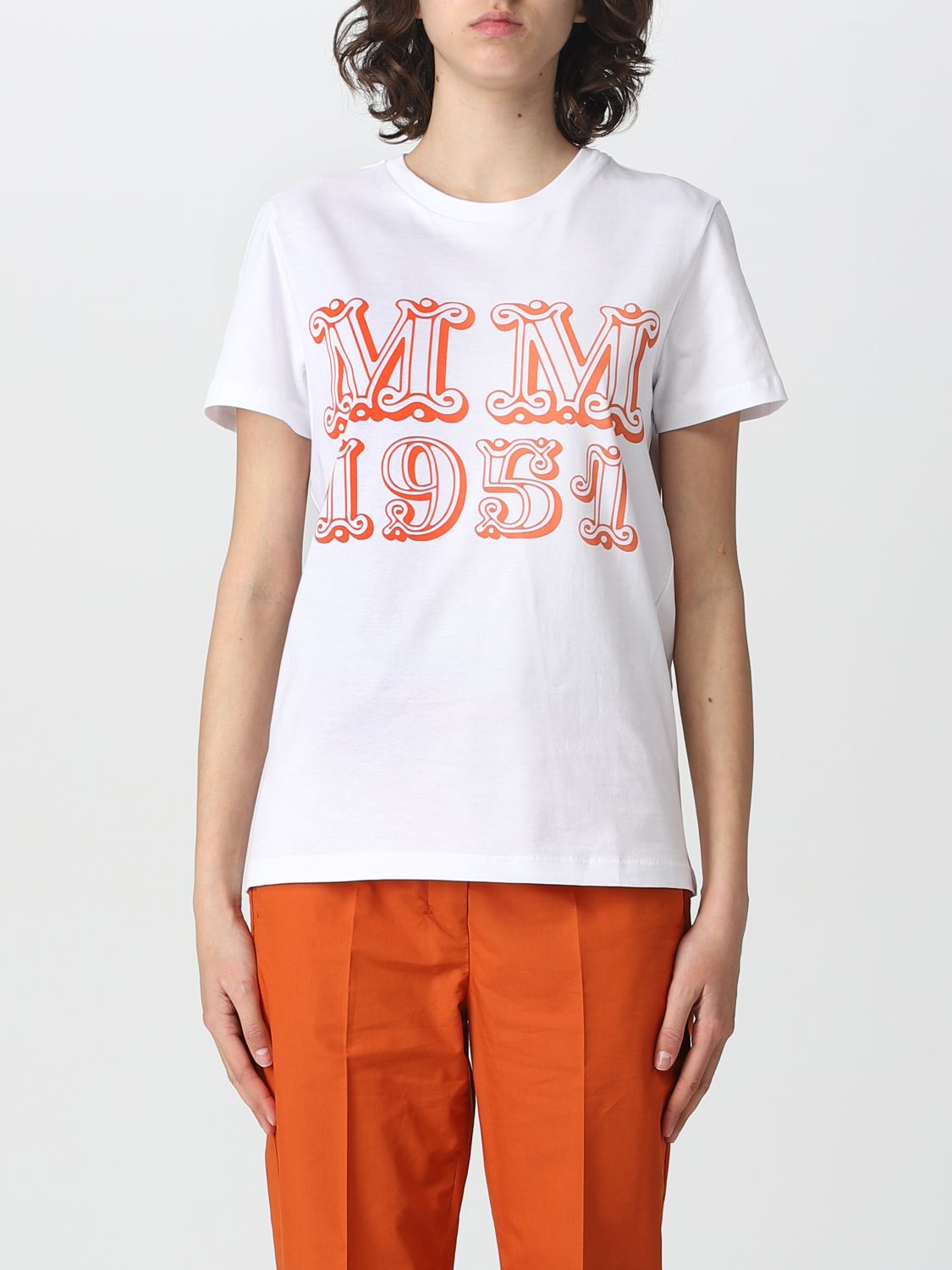 Max Mara T-shirt  Woman Color White