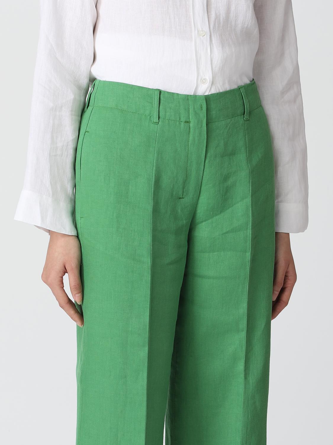 S MAX MARA pants for woman Green S Max Mara pants 2391310432600