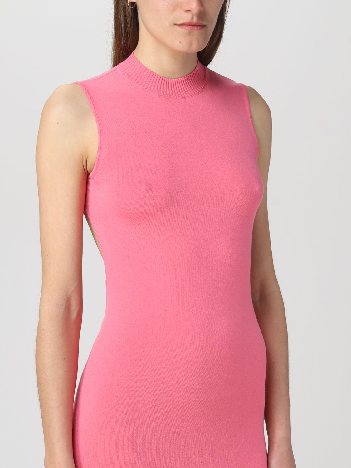 Vestido Sportmax: Vestido Sportmax para mujer rosa 4