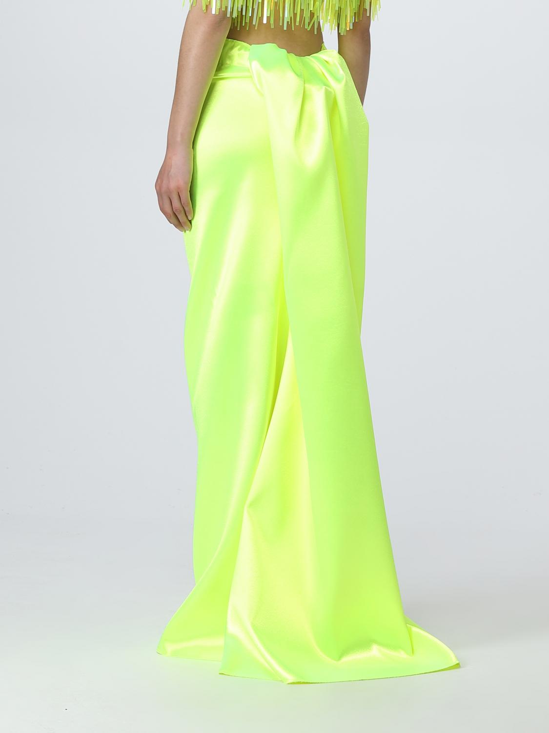 Falda Sportmax: Falda Sportmax para mujer amarillo 3
